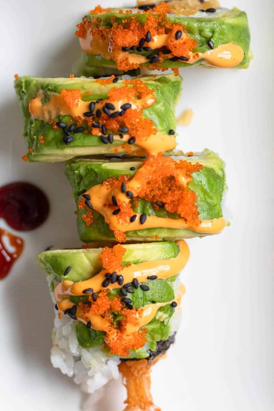 Dragon Roll (8 Pcs)