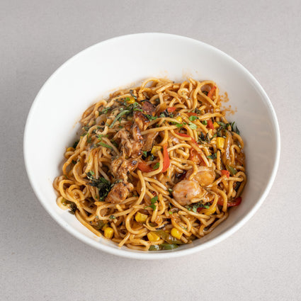Teriyaki Soslu Tavuklu Noodle